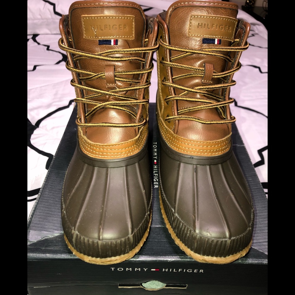 Men Tommy Hilfiger Duck Boots